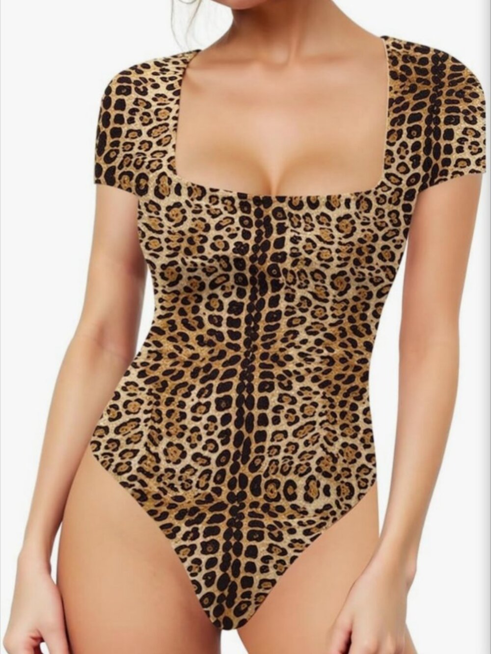 Square Neckline Bodysuit